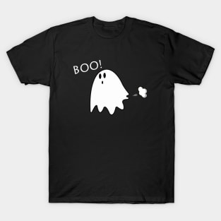 Boo fart gost Halloween Shirt, Funny Halloween shirt T-Shirt